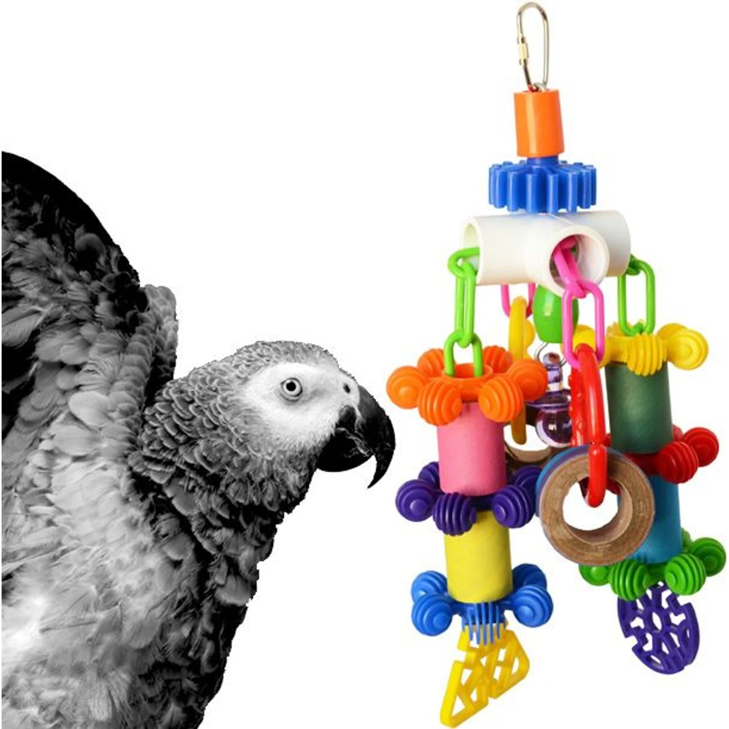 Super Bird Creations 4 Way Fun Bird Toy 3 Super Bird Creations 4 Way Fun Bird Toy