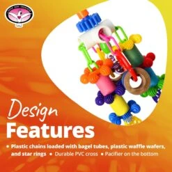 Super Bird Creations 4 Way Fun Bird Toy 17 Super Bird Creations 4 Way Fun Bird Toy -Sunny Decor Shop 864998 PT8. AC SS1800 V1687893038