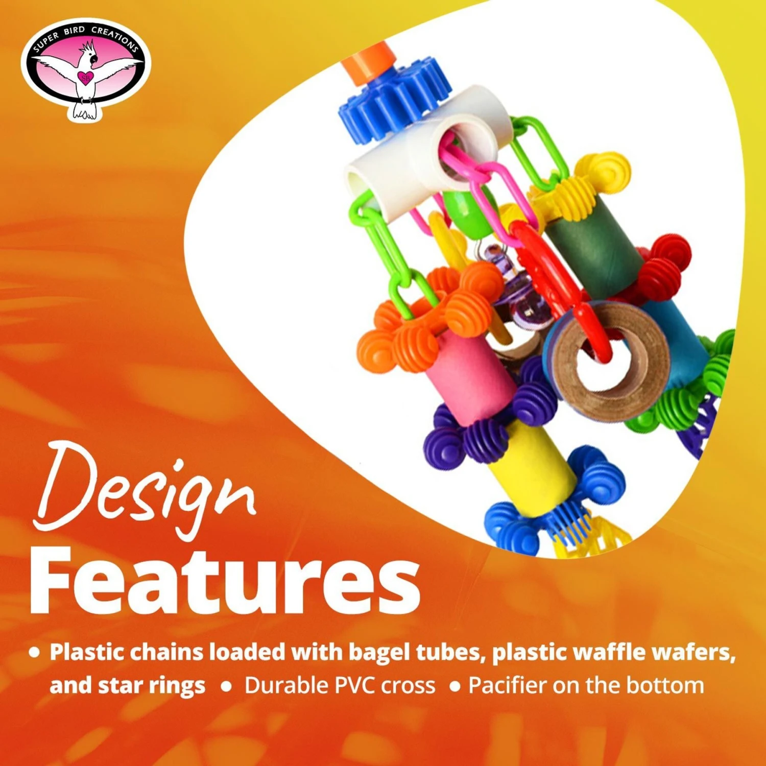 Super Bird Creations 4 Way Fun Bird Toy 10 Super Bird Creations 4 Way Fun Bird Toy - Image 8