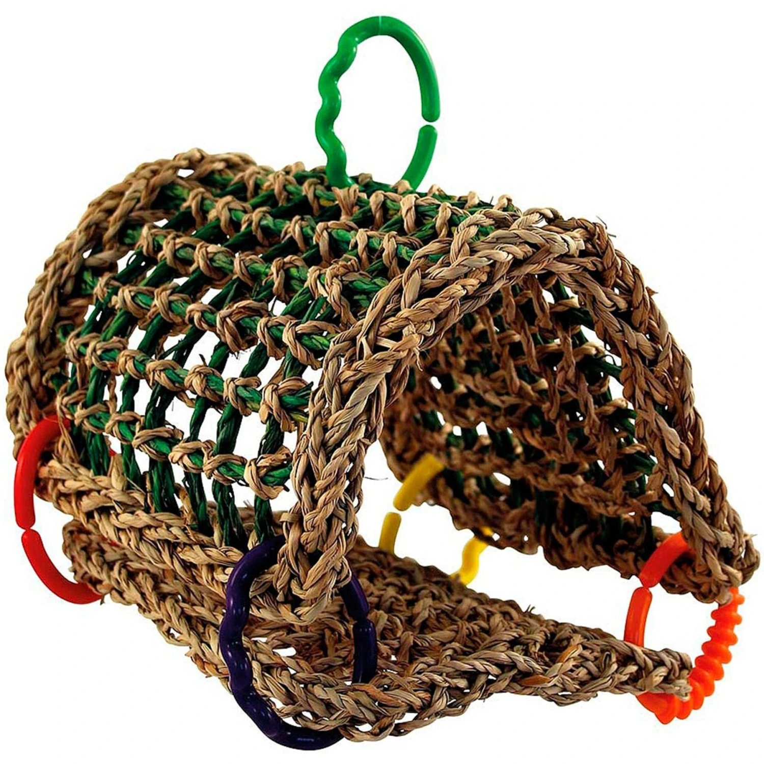 Super Bird Creations Seagrass Tent Bird Toy 4 Super Bird Creations Seagrass Tent Bird Toy - Image 2