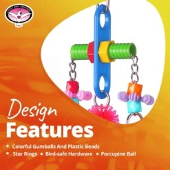 Super Bird Creations Tug 'O War Bird Toy -Sunny Decor Shop 865110 PT8. AC SS1800 V1687883153