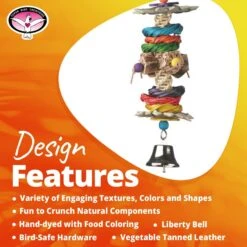 Super Bird Creations Jungle Stick Bird Toy 17 Super Bird Creations Jungle Stick Bird Toy -Sunny Decor Shop 865126 PT8. AC SS1800 V1687880183