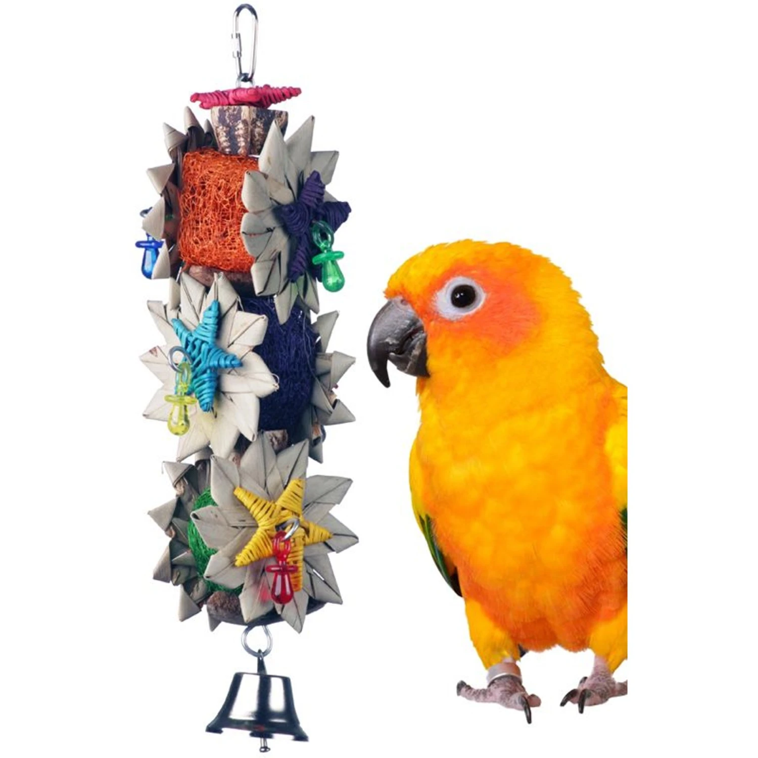 Super Bird Creations Palm Star Bird Toy 3 Super Bird Creations Palm Star Bird Toy