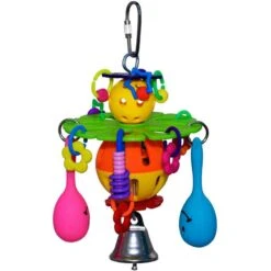 Super Bird Creations Maraca Blast Bird Toy -Sunny Decor Shop 865222 PT1. AC SS1800 V1687887387