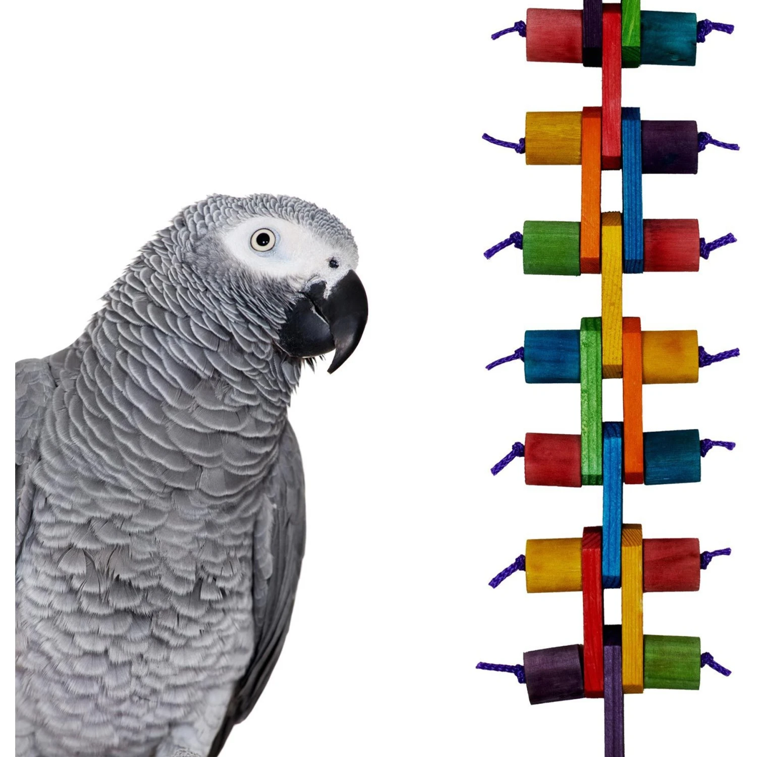 Super Bird Creations Link 'N Chew Bird Toy 3 Super Bird Creations Link 'N Chew Bird Toy