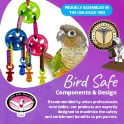 Super Bird Creations Top This! Bird Toy -Sunny Decor Shop 865366 PT7. AC SS1800 V1687892445