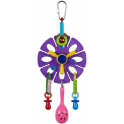 Super Bird Creations Maraca Flower Bird Toy -Sunny Decor Shop 865382 PT1. AC SS1800 V1687883151