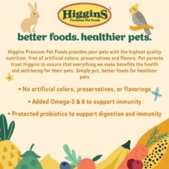 Higgins Sunburst Gourmet Treats Leafy Greens & Herbs Bird Food, 1-oz Bag -Sunny Decor Shop 870494 PT4. AC SS1800 V1687376171