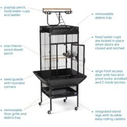 Prevue Pet Products Small Select Parrot Cage 13 Prevue Pet Products Small Select Parrot Cage -Sunny Decor Shop 872918 PT2. AC SS1800 V1685720849