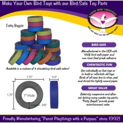 Super Bird Creations Bagel Cascade Bird Toy, Large & Super Bird Creations Fatty Bagels, Medium/Large, 24 Count 17 Super Bird Creations Bagel Cascade Bird Toy, Large & Super Bird Creations Fatty Bagels, Medium/Large, 24 Count -Sunny Decor Shop 894318 PT6. AC SS1800 V1687200682