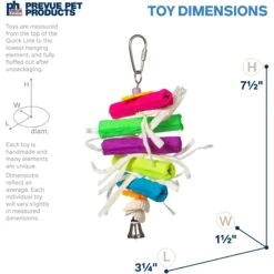 Prevue Pet Products Playfuls Pixie Sticks Bird Toy, Multicolor 10 Prevue Pet Products Playfuls Pixie Sticks Bird Toy, Multicolor -Sunny Decor Shop 905574 PT1. AC SS1800 V1689365373