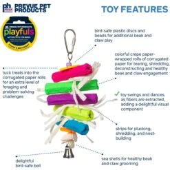 Prevue Pet Products Playfuls Pixie Sticks Bird Toy, Multicolor 11 Prevue Pet Products Playfuls Pixie Sticks Bird Toy, Multicolor -Sunny Decor Shop 905574 PT2. AC SS1800 V1689365257