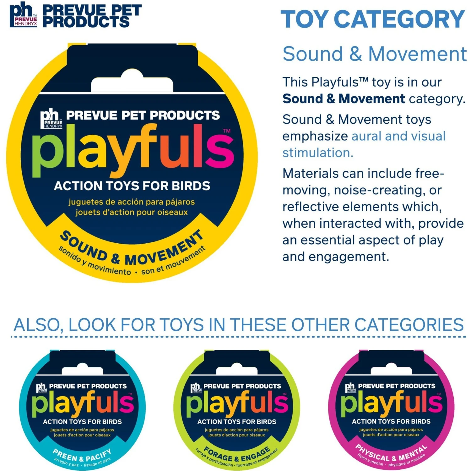 Prevue Pet Products Playfuls Mr. Mustache Bird Toy, Multicolor 7 Prevue Pet Products Playfuls Mr. Mustache Bird Toy, Multicolor - Image 5