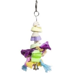 Prevue Pet Products Playfuls Cookies & Knots Bird Toy, Multicolor