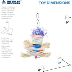 Prevue Pet Products Playfuls Dessert Delights Bird Toy, Multicolor -Sunny Decor Shop 905638 PT1. AC SS1800 V1689366806