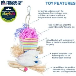 Prevue Pet Products Playfuls Dessert Delights Bird Toy, Multicolor -Sunny Decor Shop 905638 PT2. AC SS1800 V1689367229