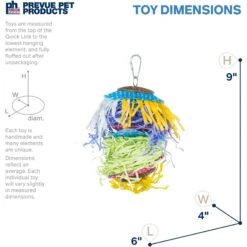 Prevue Pet Products Playfuls Barn Dance Bird Toy, Multicolor -Sunny Decor Shop 905686 PT1. AC SS1800 V1689368029