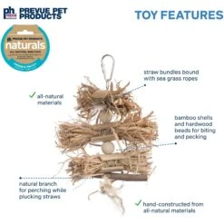 Prevue Pet Products Naturals Woodland Harvest Bird Toy, Natural 11 Prevue Pet Products Naturals Woodland Harvest Bird Toy, Natural -Sunny Decor Shop 905750 PT2. AC SS1800 V1689367322