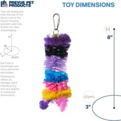 Prevue Pet Products Playfuls Straw Stacker Bird Toy, Multicolor -Sunny Decor Shop 905766 PT1. AC SS1800 V1689368023