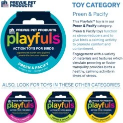 Prevue Pet Products Playfuls Straw Stacker Bird Toy, Multicolor -Sunny Decor Shop 905766 PT4. AC SS1800 V1689369590