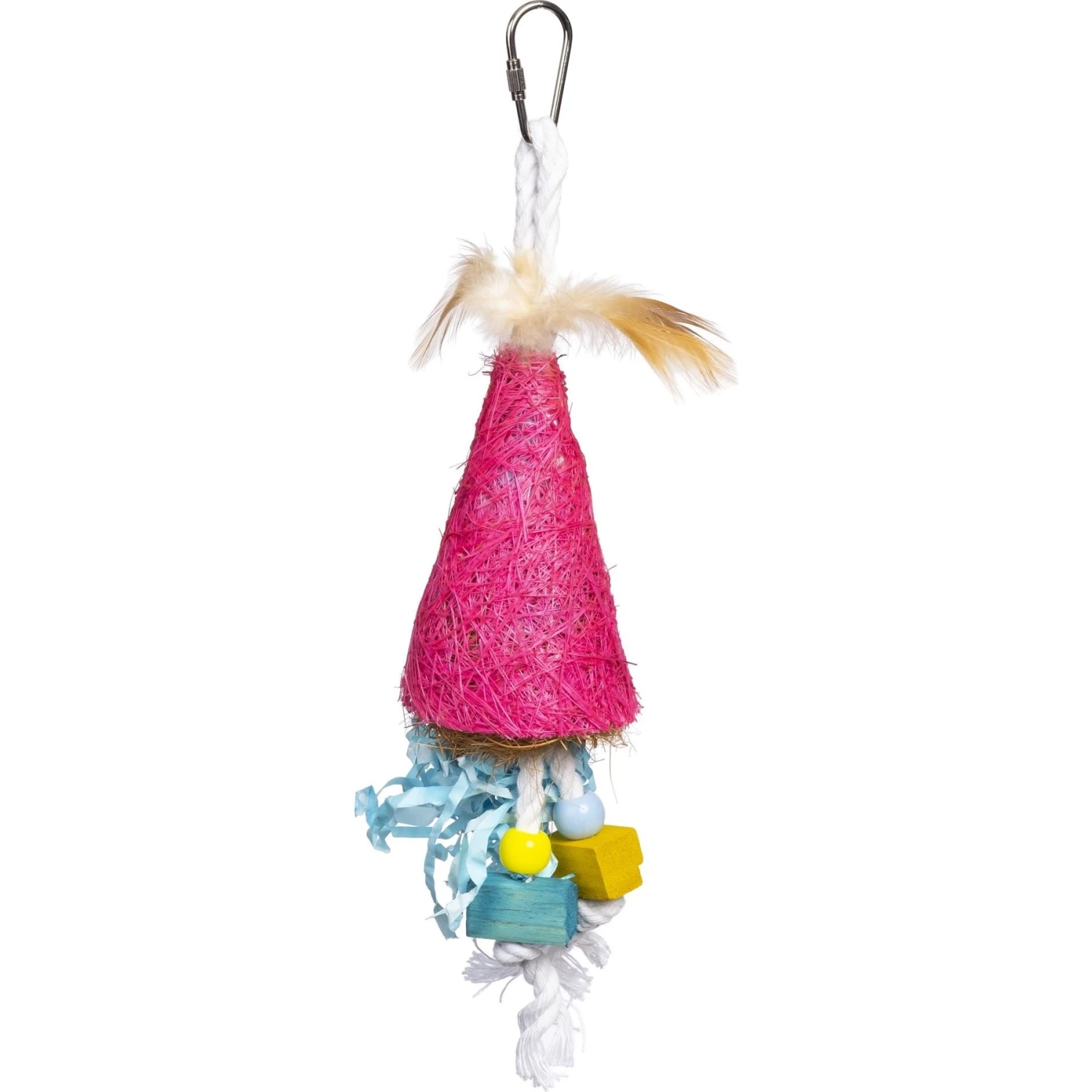 Prevue Pet Products Playfuls Firecracker Bird Toy, Multicolor 3 Prevue Pet Products Playfuls Firecracker Bird Toy, Multicolor
