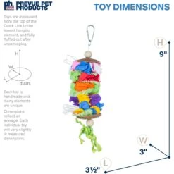 Prevue Pet Products Playfuls Laundry Day Bird Toy, Multicolor -Sunny Decor Shop 905814 PT1. AC SS1800 V1689364404