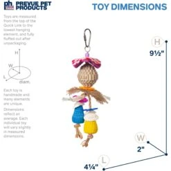 Prevue Pet Products Playfuls Tug Of War Bird Toy, Multicolor -Sunny Decor Shop 905878 PT1. AC SS1800 V1689365369