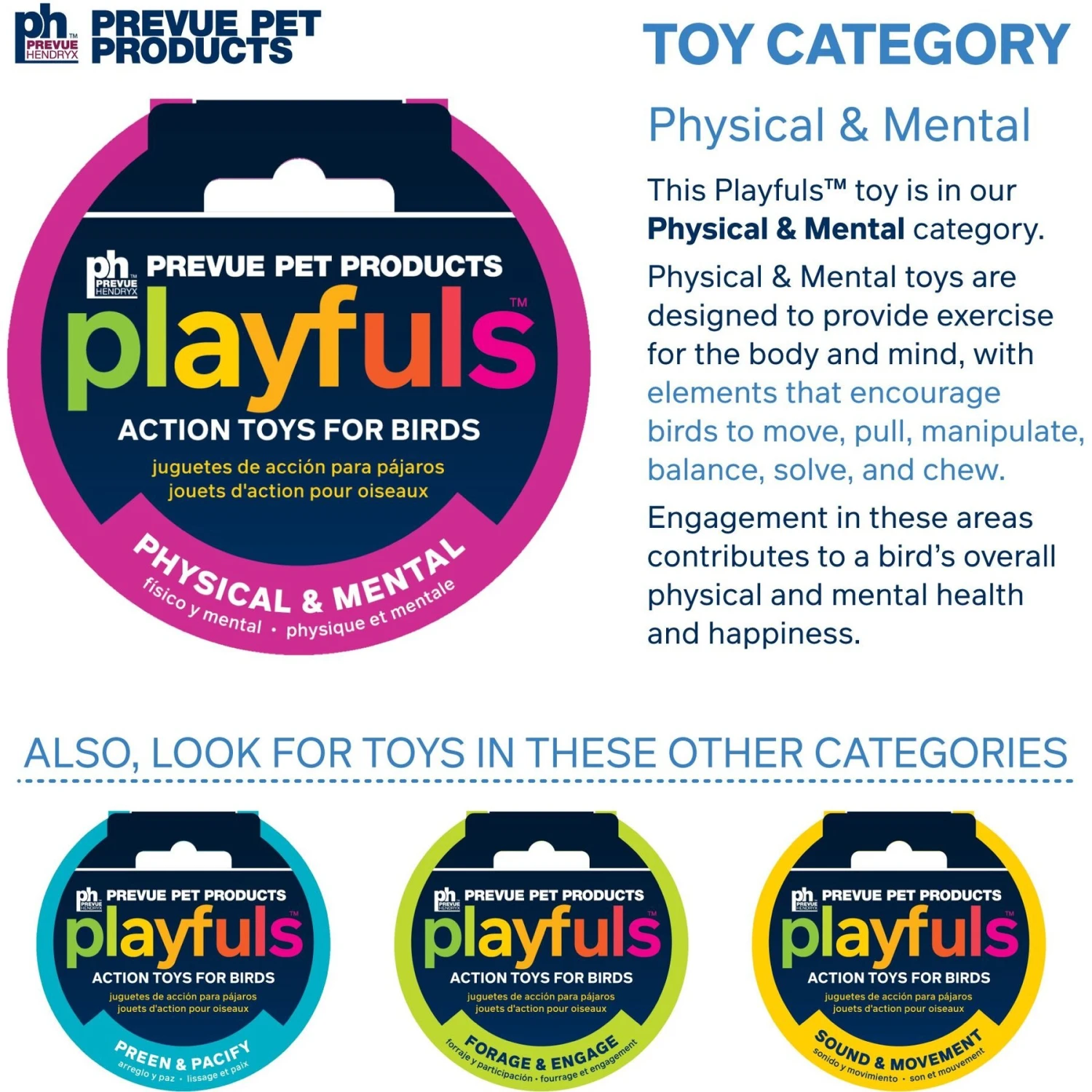 Prevue Pet Products Playfuls Bow Dangles Bird Toy, Multicolor 7 Prevue Pet Products Playfuls Bow Dangles Bird Toy, Multicolor - Image 5