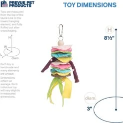 Prevue Pet Products Playfuls Fairy Queen Bird Toy, Multicolor -Sunny Decor Shop 905926 PT1. AC SS1800 V1689366203