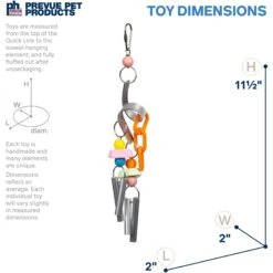 Prevue Pet Products Playfuls Cyclone Bird Toy, Multicolor -Sunny Decor Shop 905942 PT1. AC SS1800 V1689365262