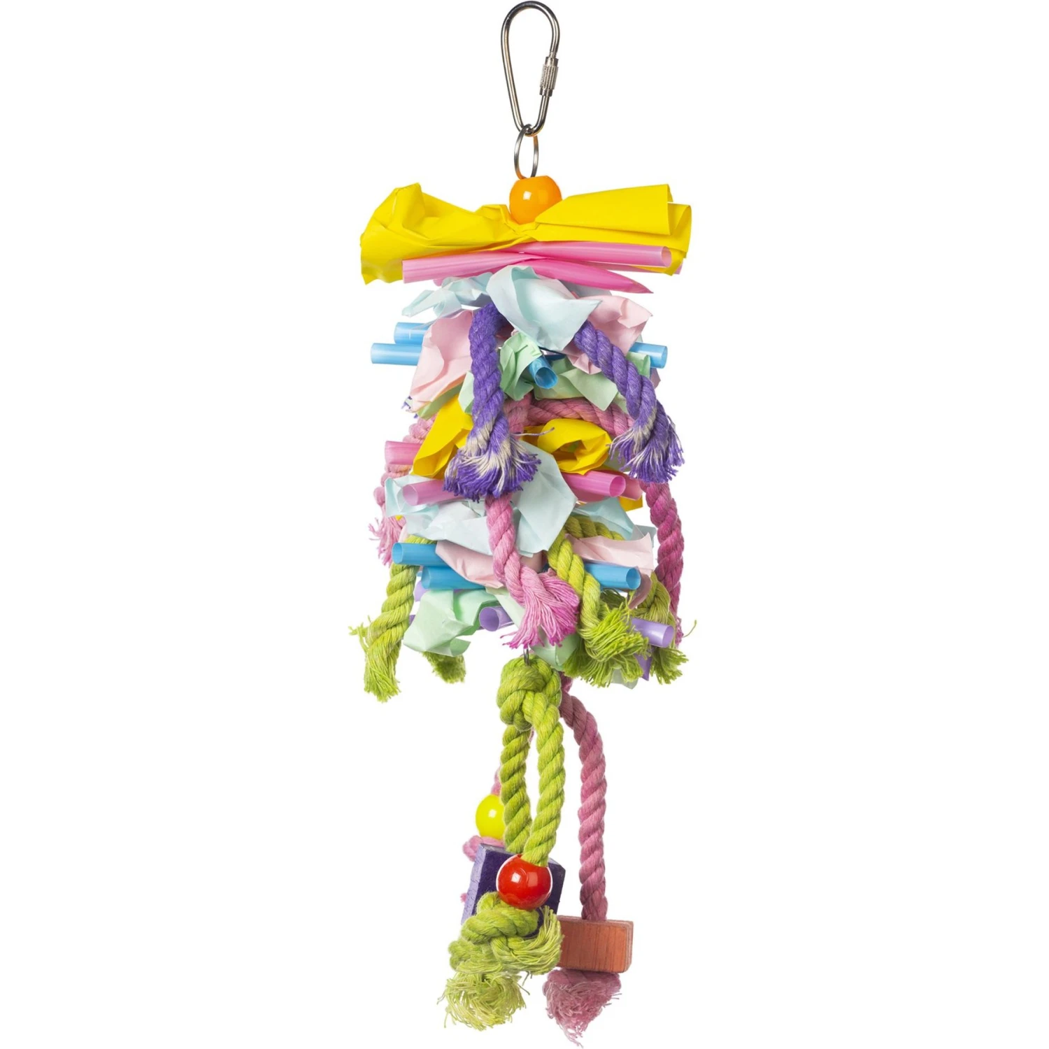 Prevue Pet Products Playfuls Short Stack Bird Toy, Multicolor 3 Prevue Pet Products Playfuls Short Stack Bird Toy, Multicolor