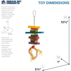 Prevue Pet Products Playfuls Sassy Bird Toy, Multicolor -Sunny Decor Shop 906054 PT1. AC SS1800 V1689368096