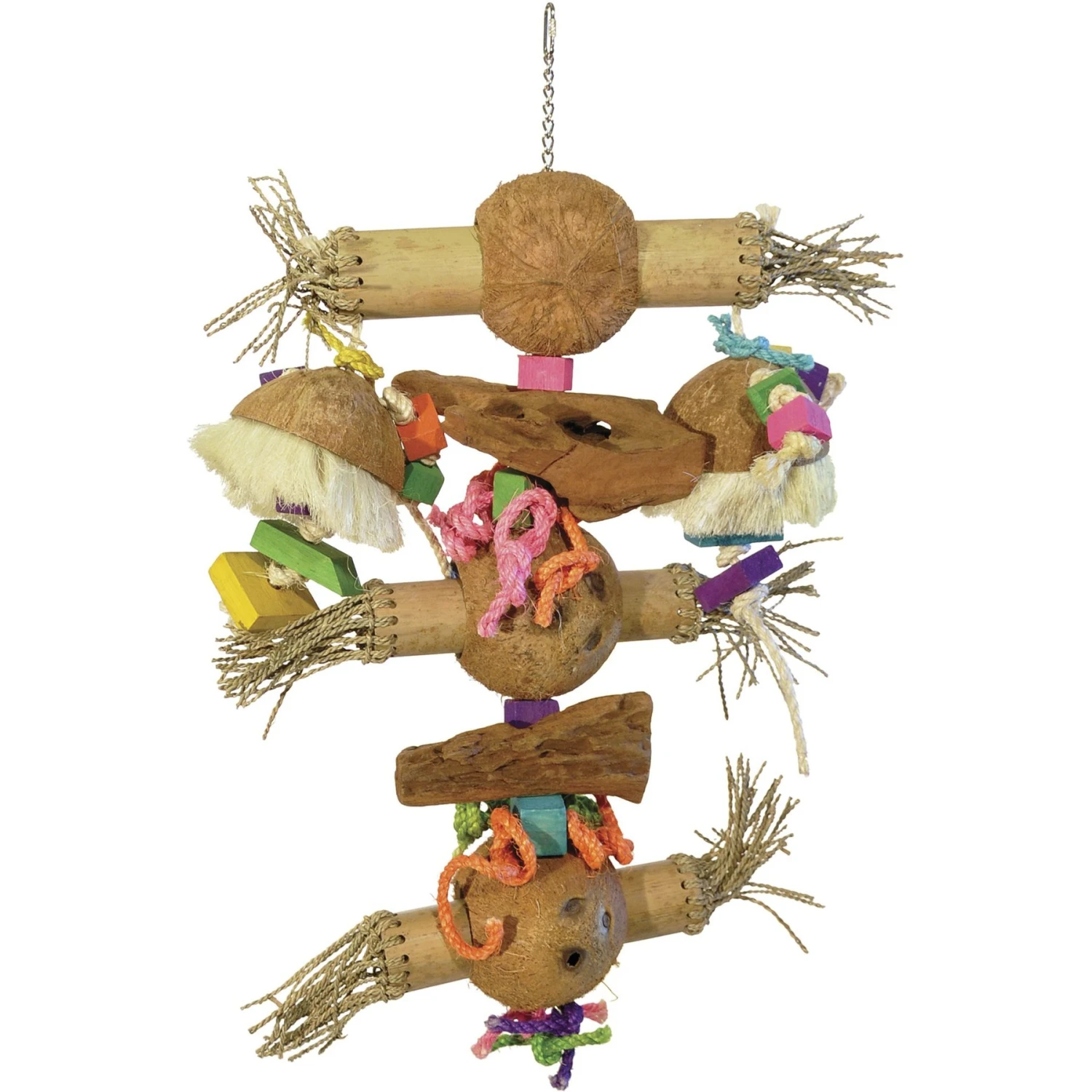 Prevue Pet Products Playfuls Bamboo Shoots Bird Toy, Multicolor 3 Prevue Pet Products Playfuls Bamboo Shoots Bird Toy, Multicolor