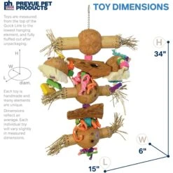 Prevue Pet Products Playfuls Bamboo Shoots Bird Toy, Multicolor 10 Prevue Pet Products Playfuls Bamboo Shoots Bird Toy, Multicolor -Sunny Decor Shop 906278 PT1. AC SS1800 V1689365310