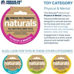 Prevue Pet Products Naturals Munch N Crunch Bird Toy, Natural -Sunny Decor Shop 906294 PT4. AC SS1800 V1689369810