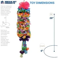 Prevue Pet Products Playfuls Dagwood Bird Toy, Multicolor -Sunny Decor Shop 906374 PT1. AC SS1800 V1689367301