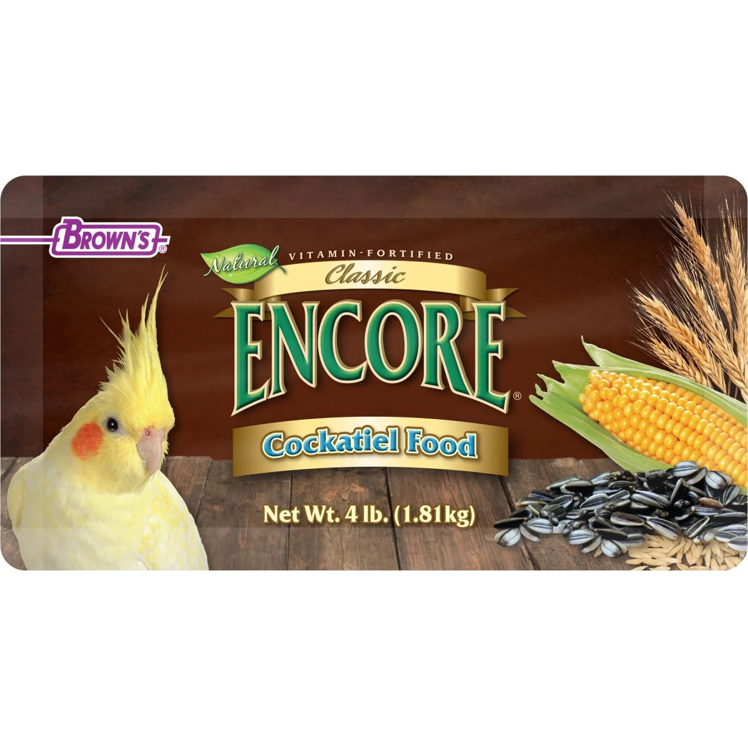 Brown's Encore Classic Natural Cockatiel Food 7 Brown's Encore Classic Natural Cockatiel Food - Image 5