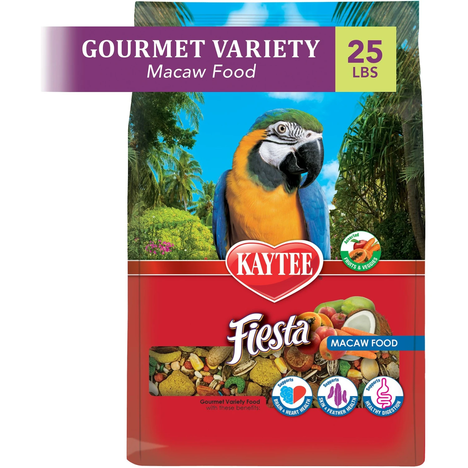 Kaytee Fiesta Variety Mix Macaw Food 3 Kaytee Fiesta Variety Mix Macaw Food
