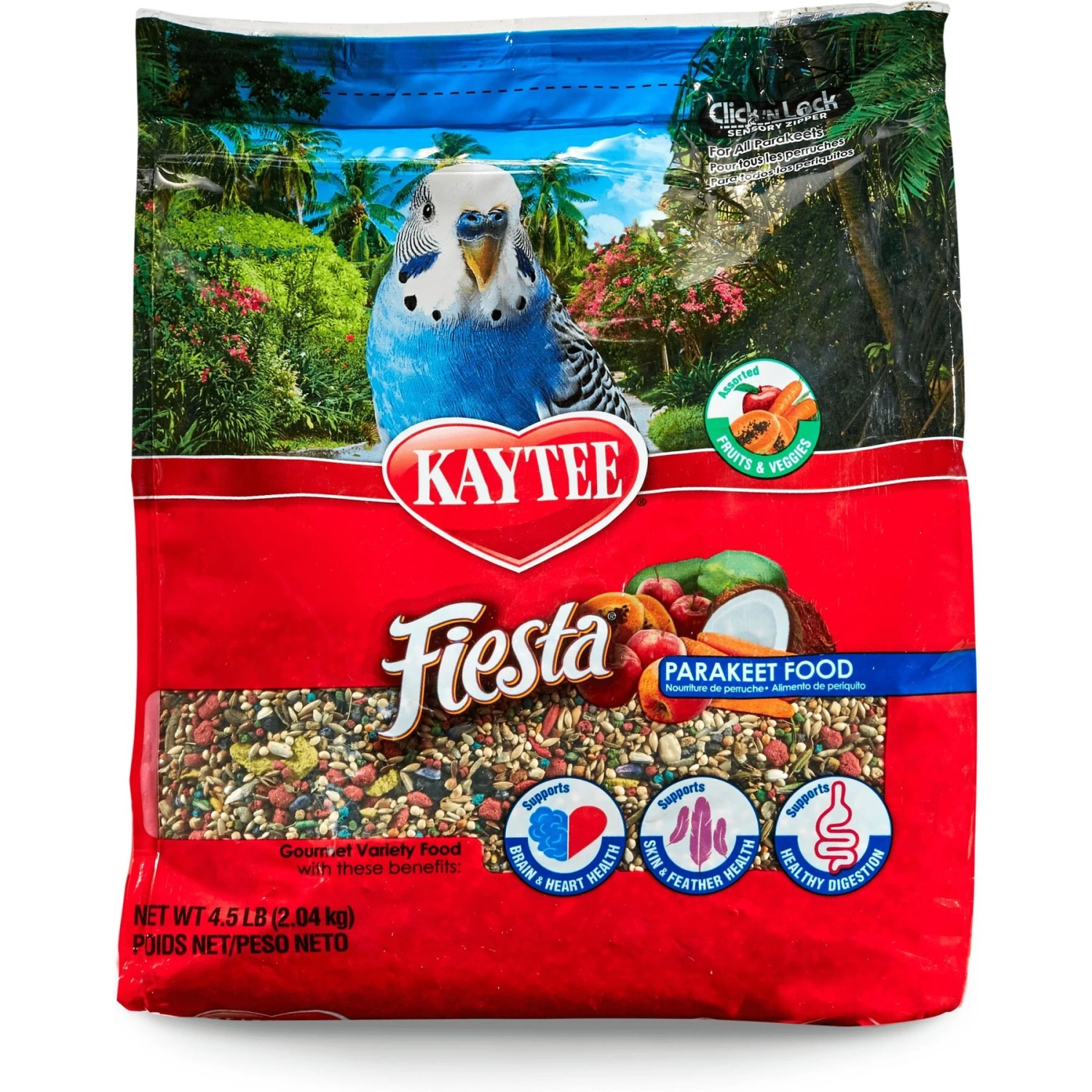 Kaytee Fiesta Variety Mix Parakeet Food 4 Kaytee Fiesta Variety Mix Parakeet Food - Image 2