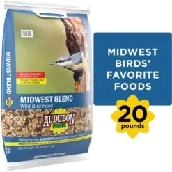 Audubon Park Midwest Blend Wild Bird Food, 20-lb Bag -Sunny Decor Shop 954398 PT8. AC SS1800 V1699642646