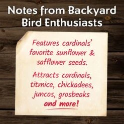 Morning Song Cardinal Wild Bird Food -Sunny Decor Shop 954582 PT3. AC SS1800 V1699638147