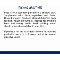 Vitakraft Vita Smart Vitamin-Fortified Gourmet Conure Bird Food, 4-lb Bag -Sunny Decor Shop 96223 PT5. AC SS1800 V1598653861