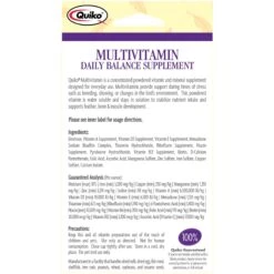 Quiko Multivitamin Daily Balance Supplement For Birds -Sunny Decor Shop 96249 PT1. AC SS1800 V1666651021