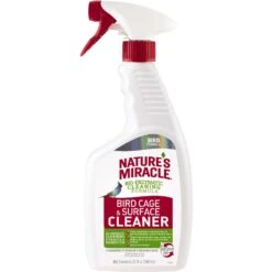 Nature's Miracle Bird Cage & Surface Cleaner Spray, 24-oz Bottle