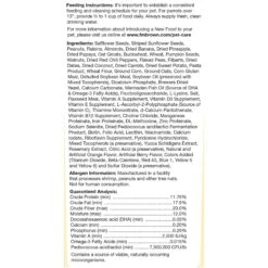 Brown's Tropical Carnival Gourmet Large Hookbill Food -Sunny Decor Shop 97421 PT5. AC SS1800 V1673647944