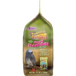 Brown's Tropical Carnival Fortified Daily Diet Natural Small Hookbill Food -Sunny Decor Shop 97576 PT2. AC SS1800 V1673647937