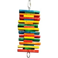 Zoo-Max Accordion Bird Toy, Multicolor