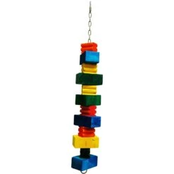 Zoo-Max Napoleon Bird Toy, Multicolor