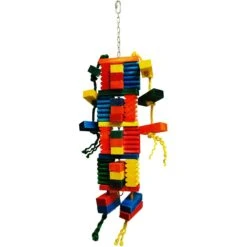Zoo-Max Twist Mammoth Bird Toy, Multicolor