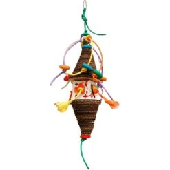 Zoo-Max Hubble Bird Toy, Multicolor